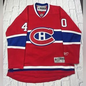 Montreal Canadiens Maxim Lapierre #40 Reebok NHL Hockey Jersey Sz M